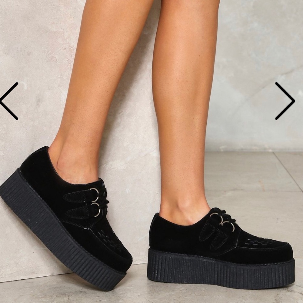 Platform Black Creepers
